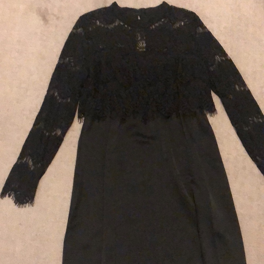 BCBG size large lace dress